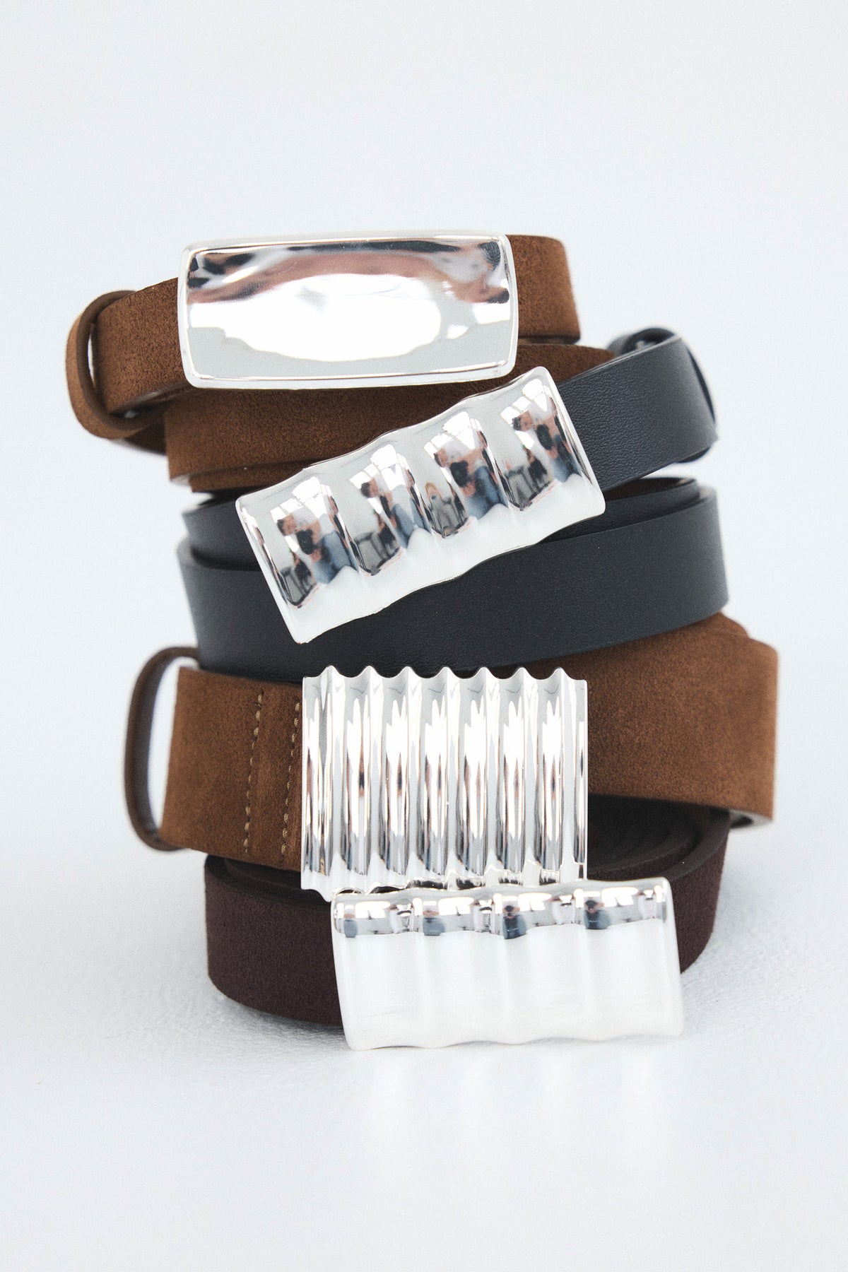 Porter Jewellery | Sterling Silver | Plate Belt Mocha Mousse