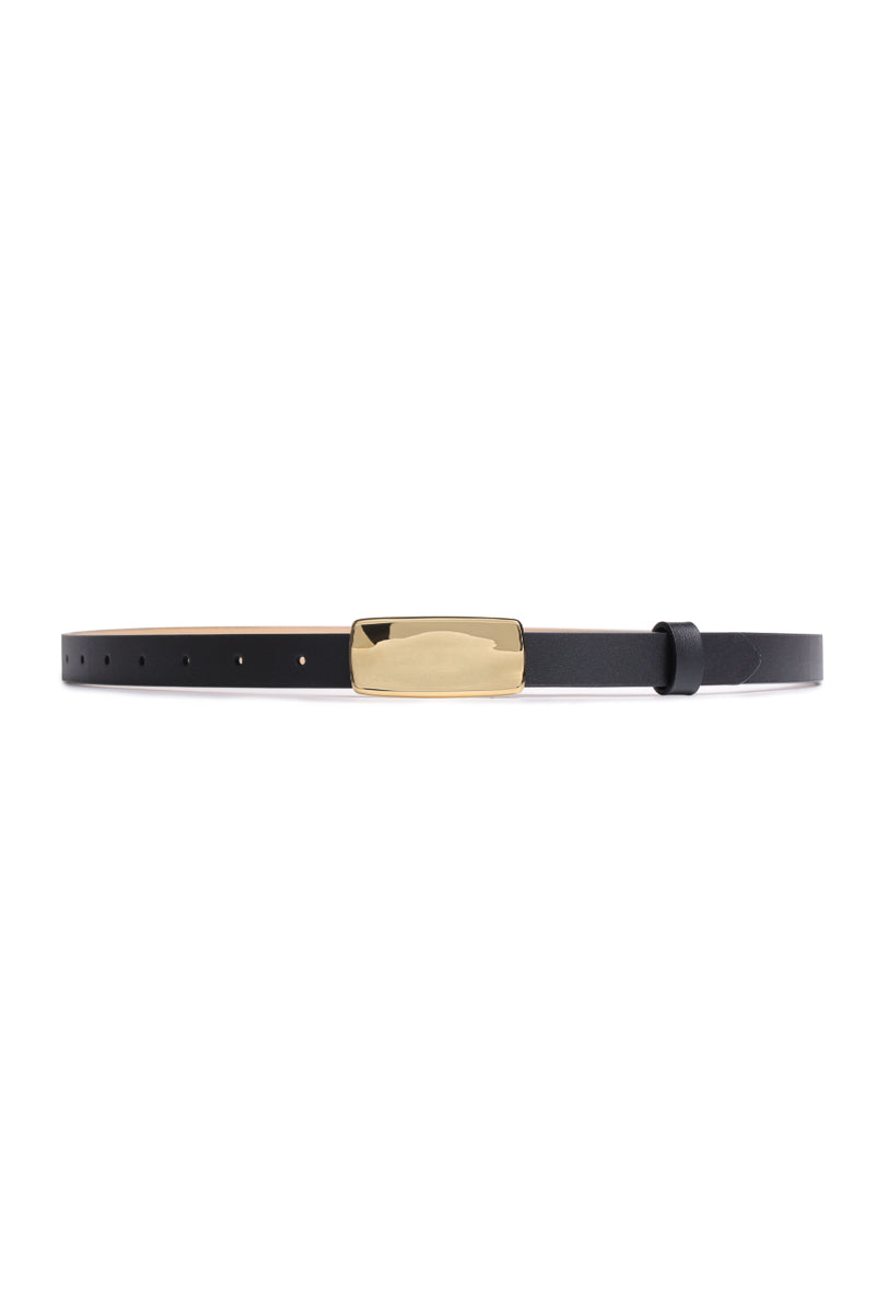 Porter Jewellery | 18k Gold Vermeil | Plate Belt Noir