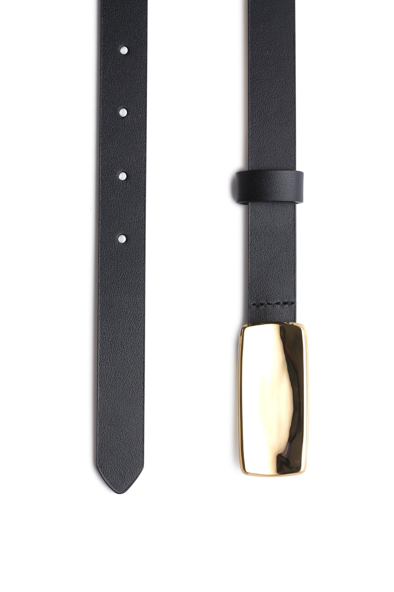 Porter Jewellery | 18k Gold Vermeil | Plate Belt Noir