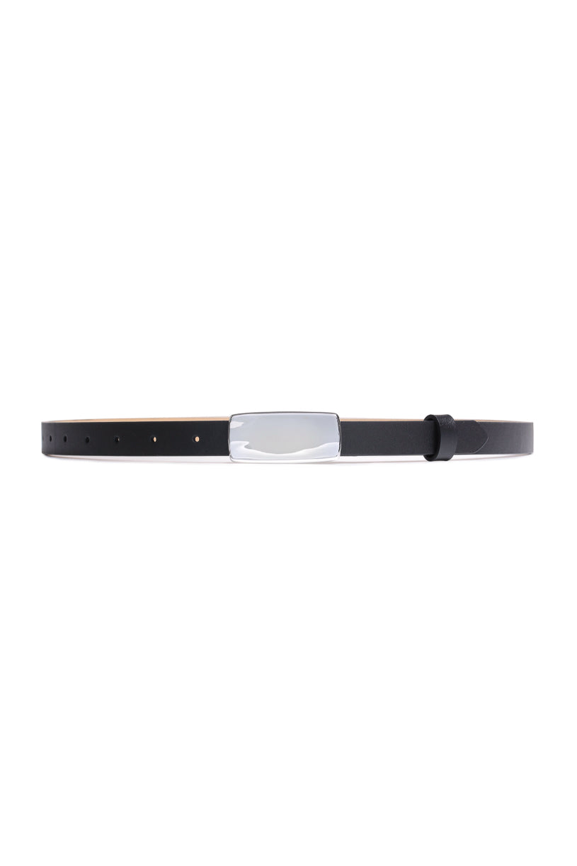 Porter Jewellery | Sterling Silver | Plate Belt Noir