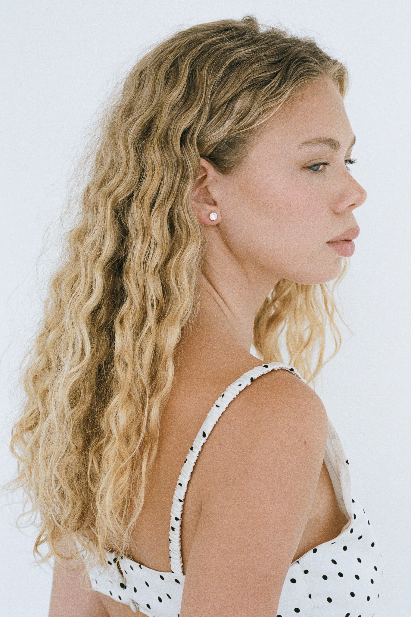 Porter Jewellery | 18k Gold Vermeil | Round Studs 1CT