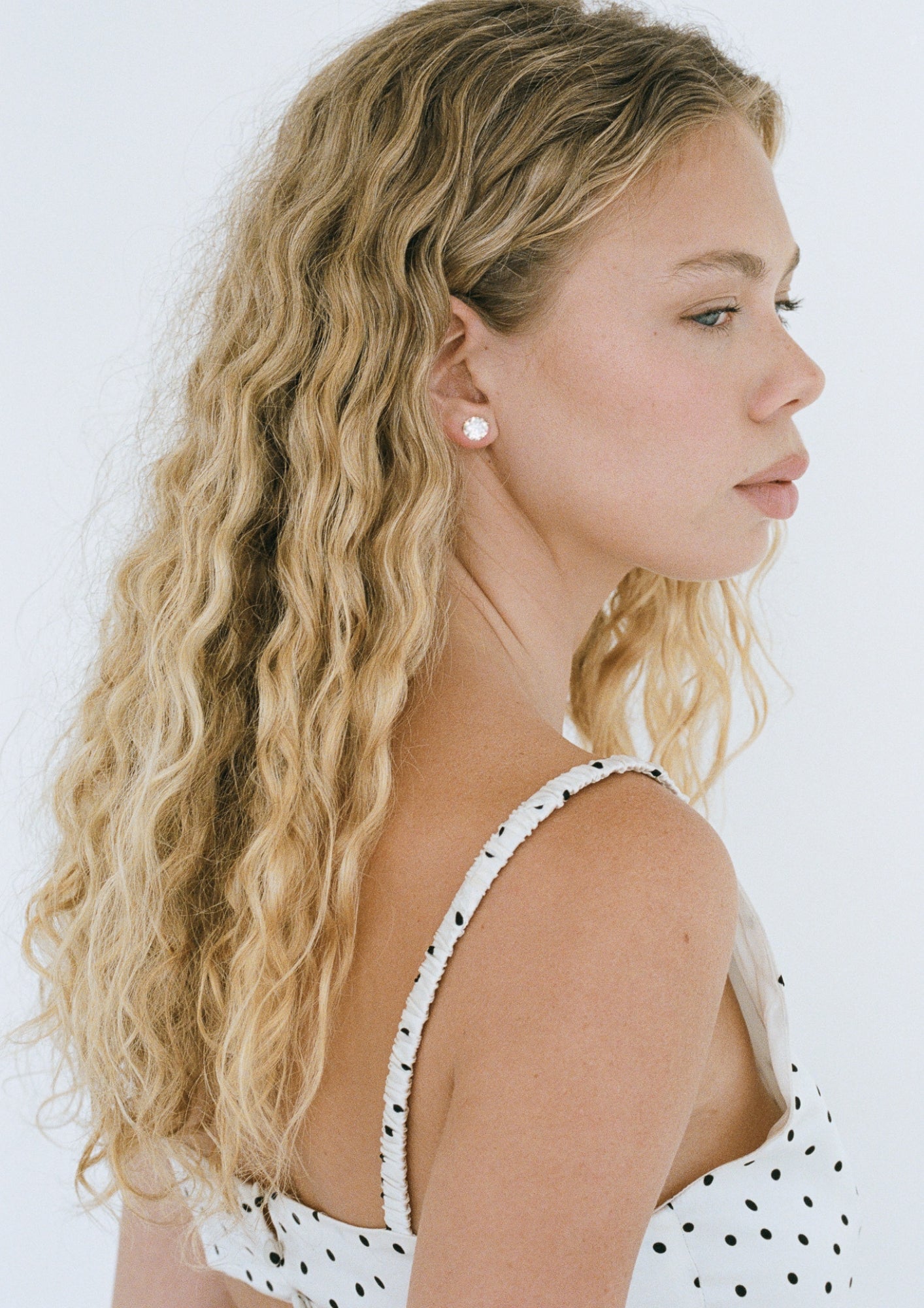 Round Studs 2CT - Silver