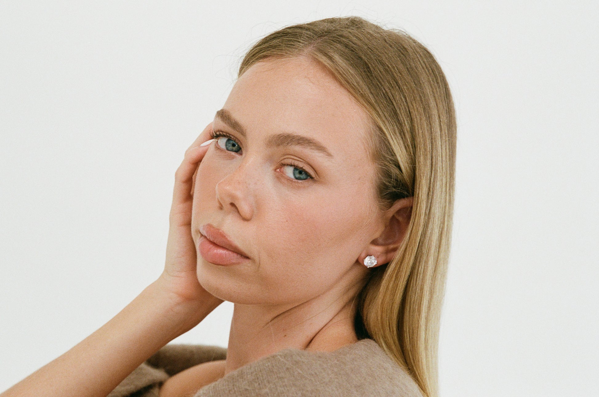 Porter Jewellery | Sterling Silver | Round Studs 3CT