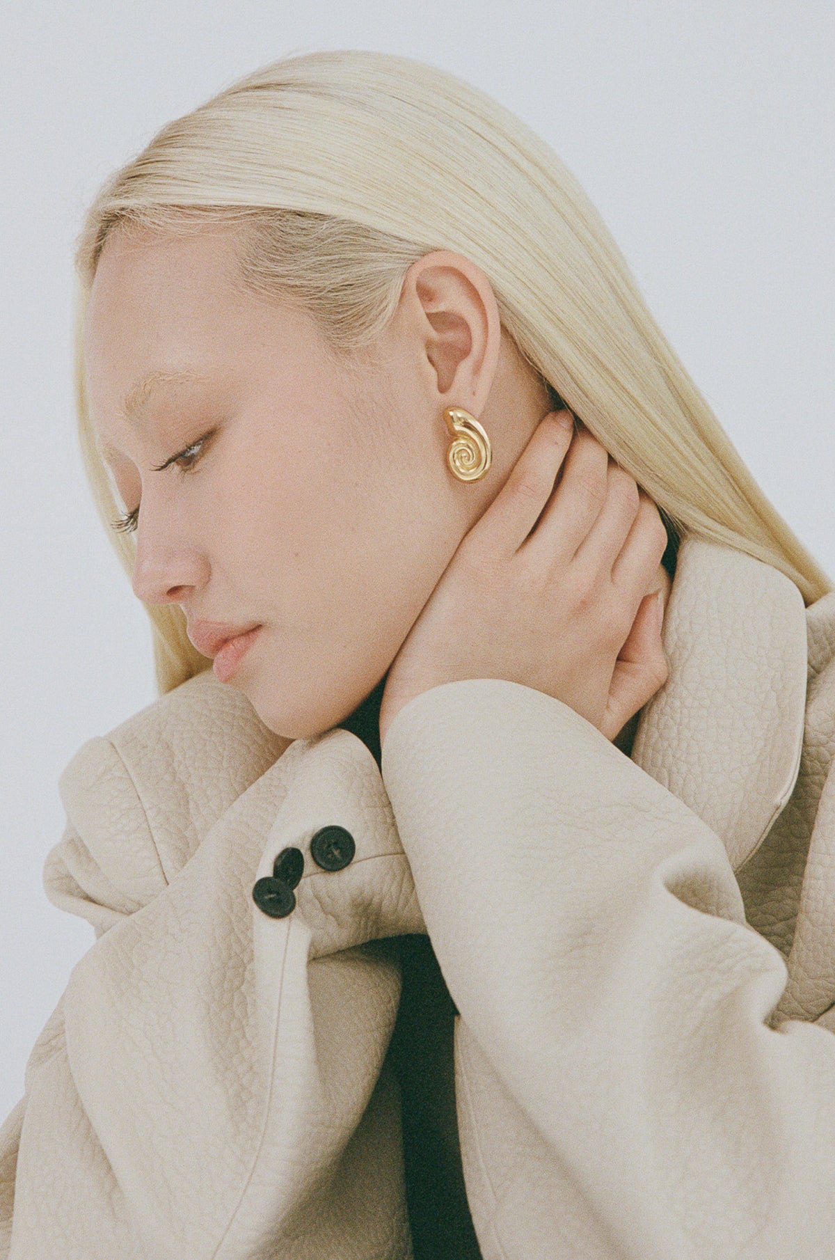 Porter Jewellery | 18k Gold Vermeil | Sea Snail Earrings