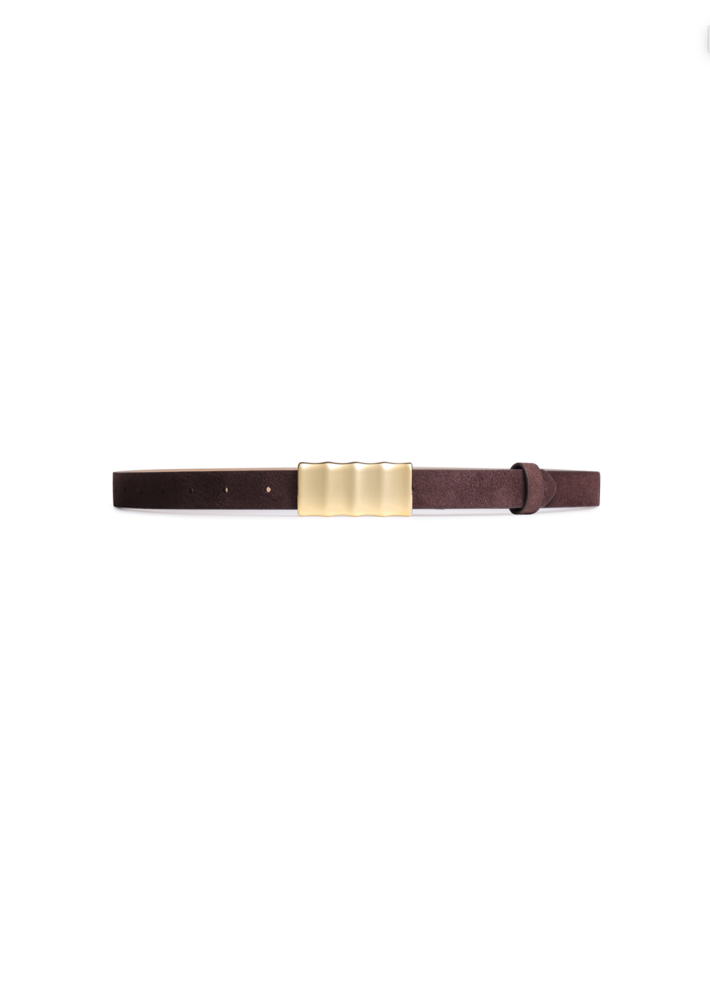 Porter Jewellery | 18k Gold Vermeil | Snail Belt Brun