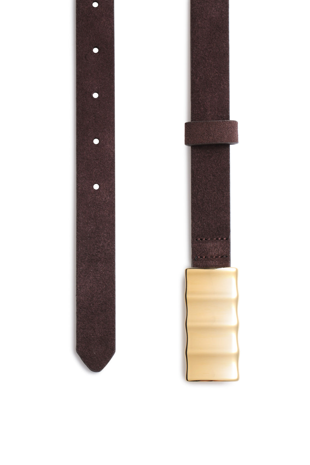 Porter Jewellery | 18k Gold Vermeil | Snail Belt Brun