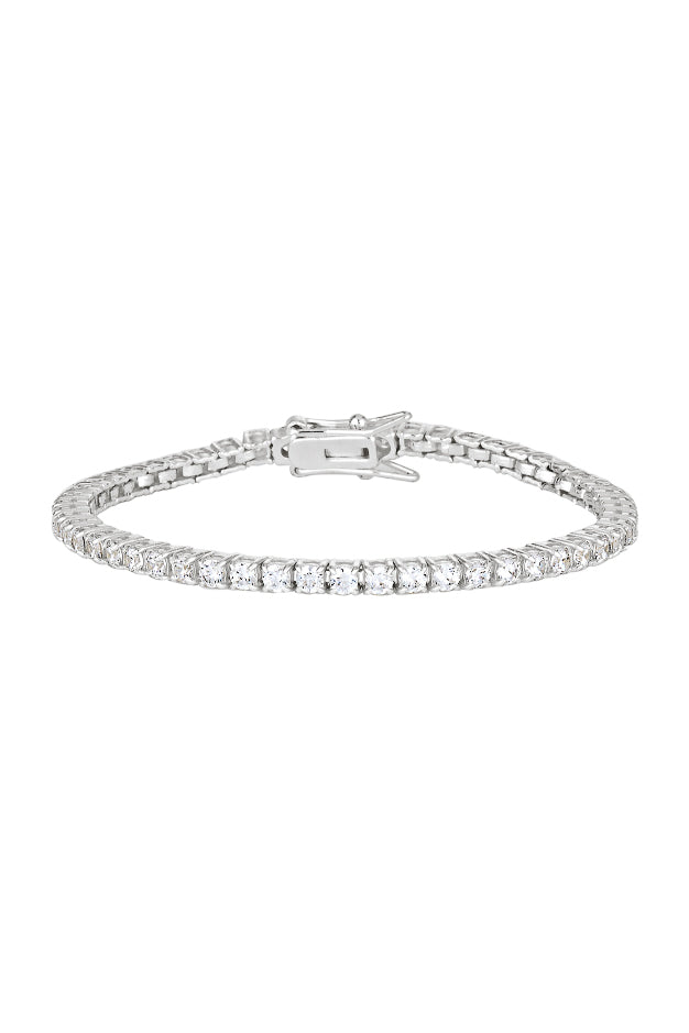 Porter Jewellery | White Gold Vermeil | Tennis Bracelet