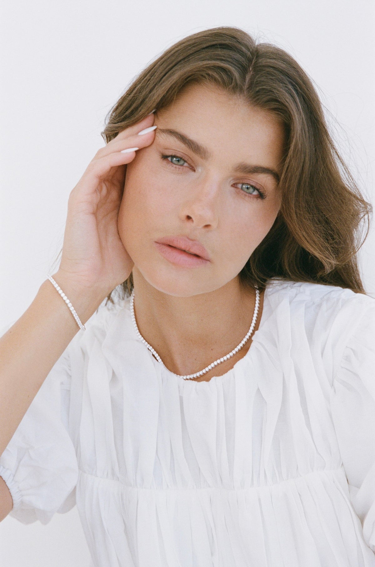 Porter Jewellery | White Gold Vermeil | Tennis Bracelet