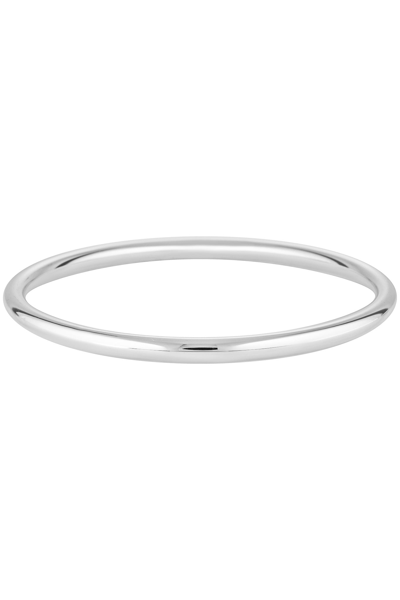 Tube Bangle 6mm - White Gold - Exclusive