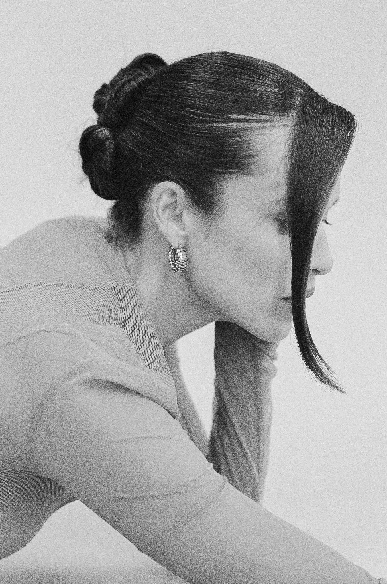 Porter Jewellery | 18k Gold Vermeil | Turtle Hoops Silver