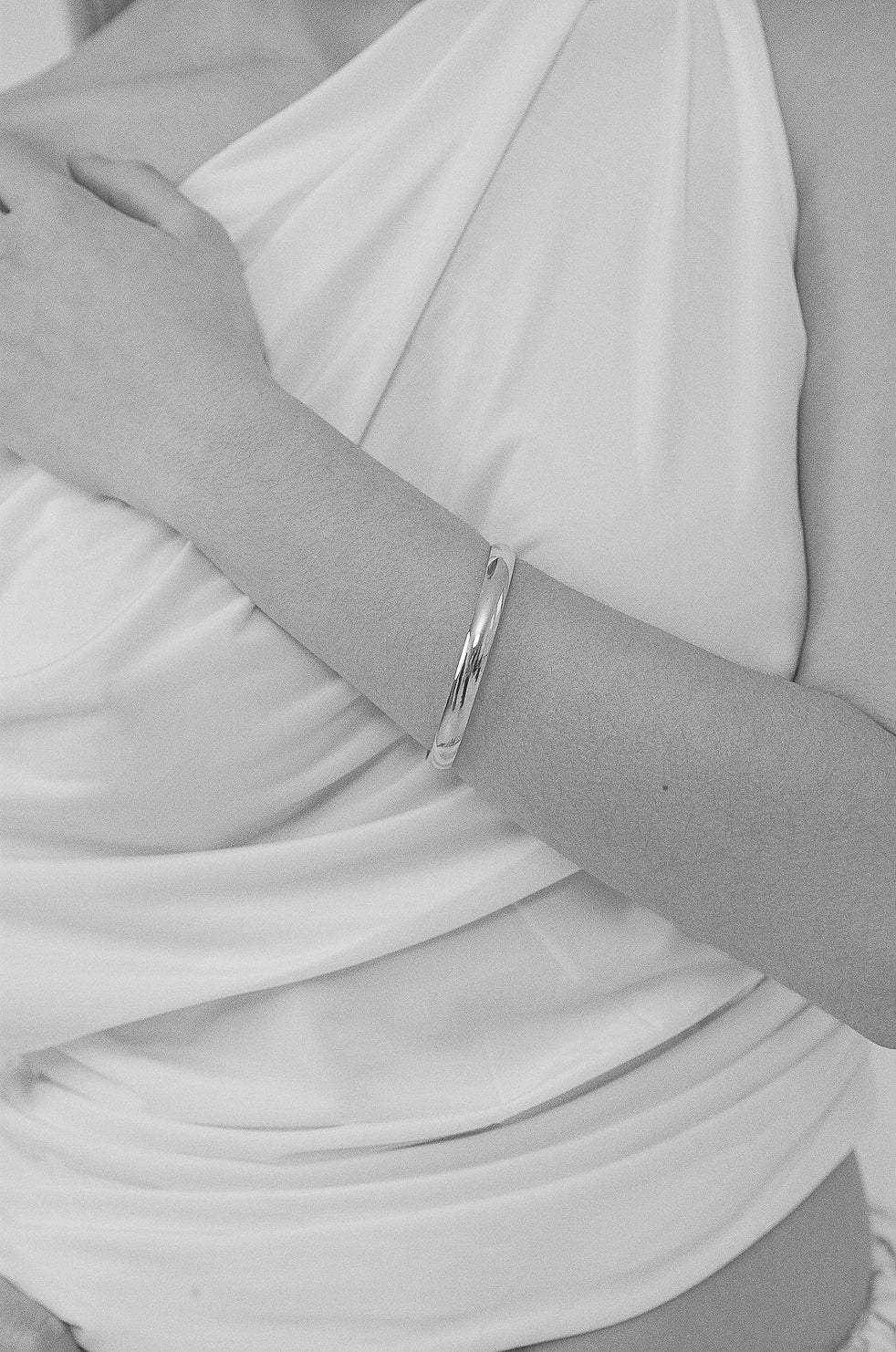 Heritage Bangle - Silver