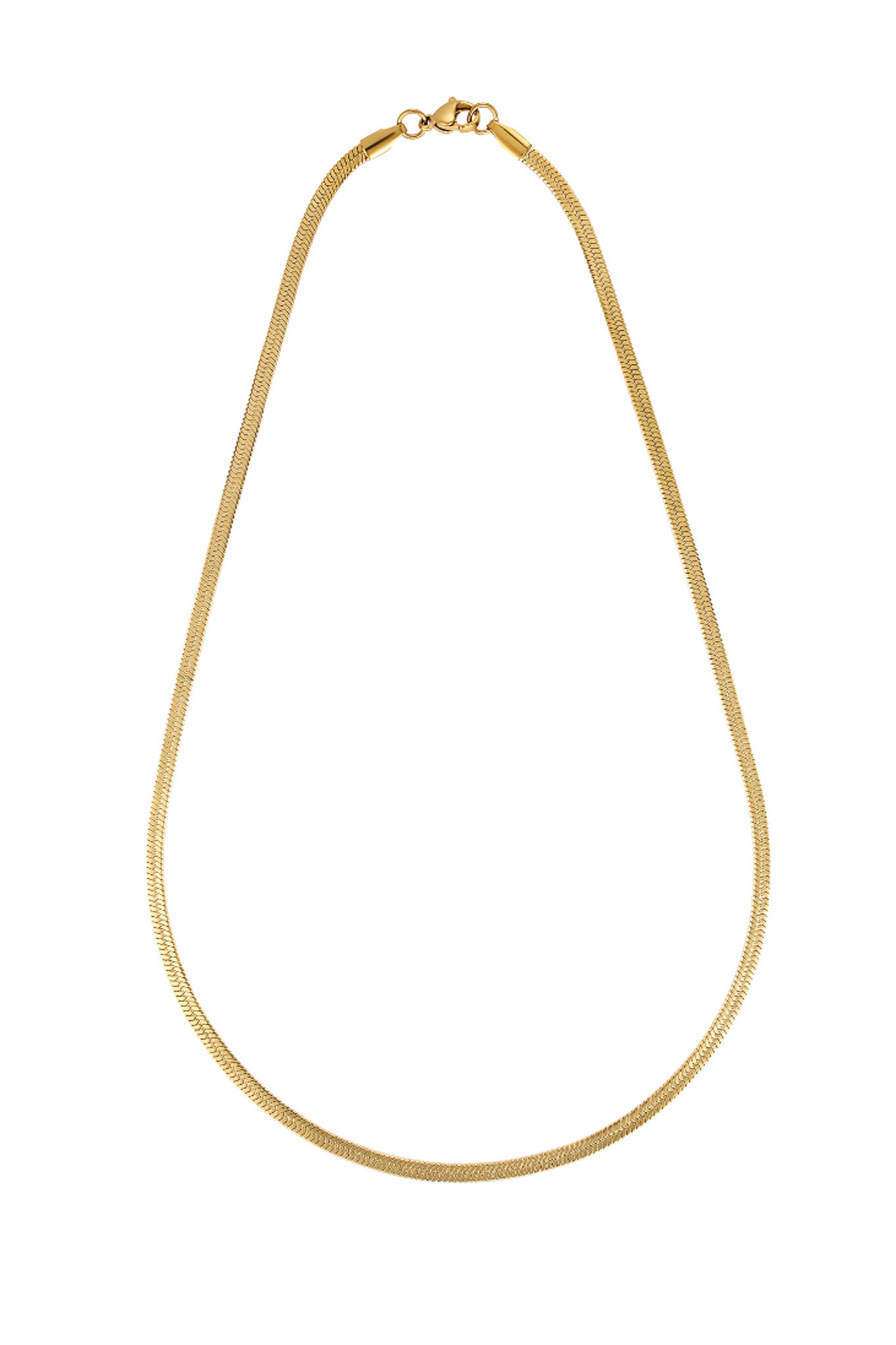 Porter Jewellery | 18k Gold Vermeil | Hailey Snake Necklace 3mm