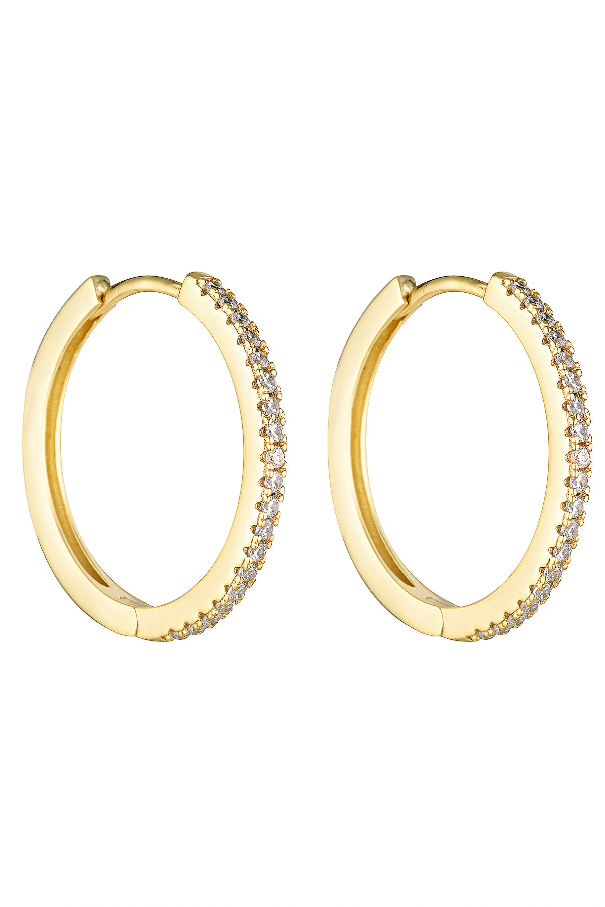 Porter Jewellery | 18k Gold Vermeil | Angel Hoops 20mm