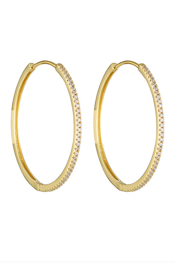 ANGEL HOOPS - 40MM