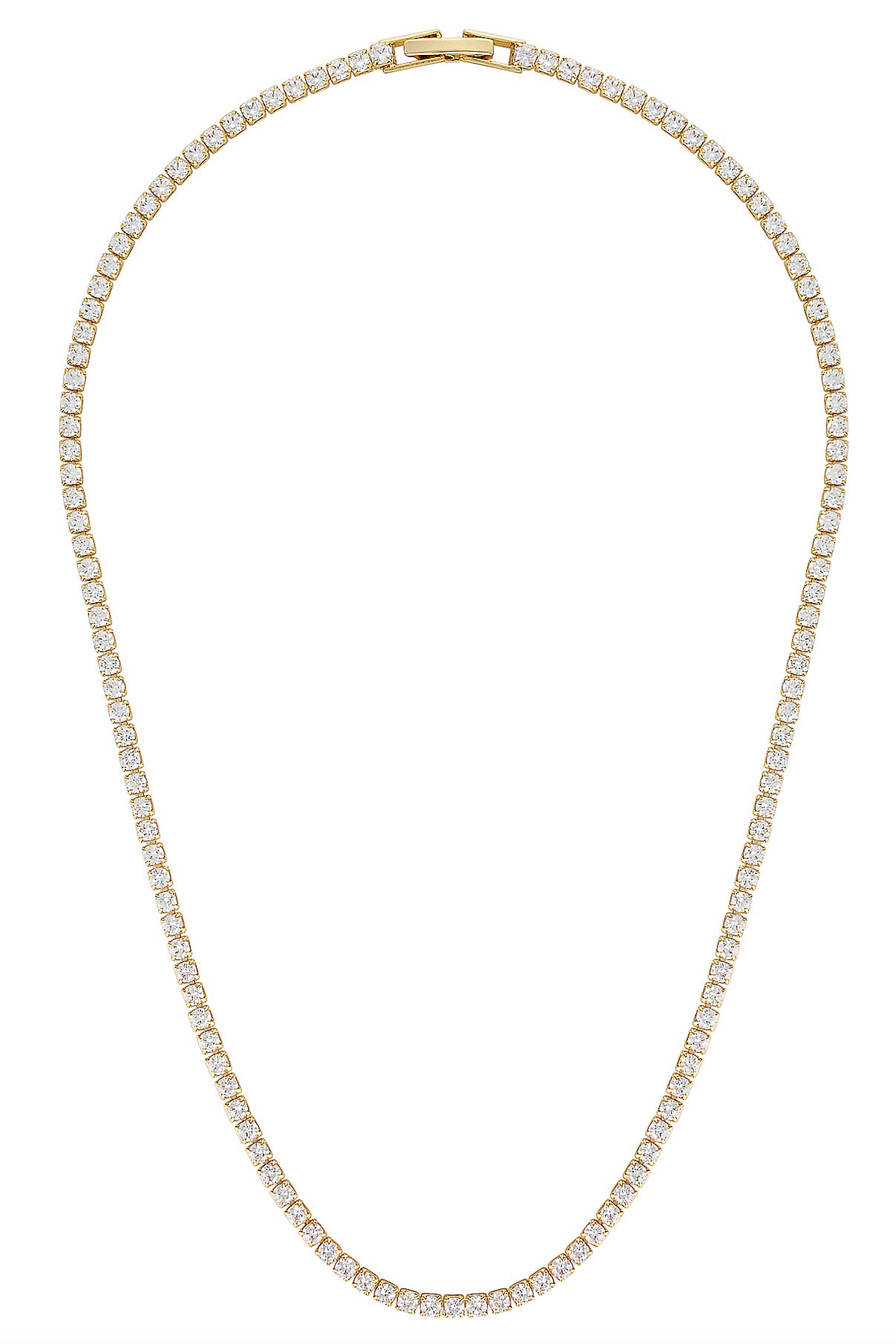 Porter Jewellery | 18k Gold Vermeil | Baby Celestial Necklace Gold Clear