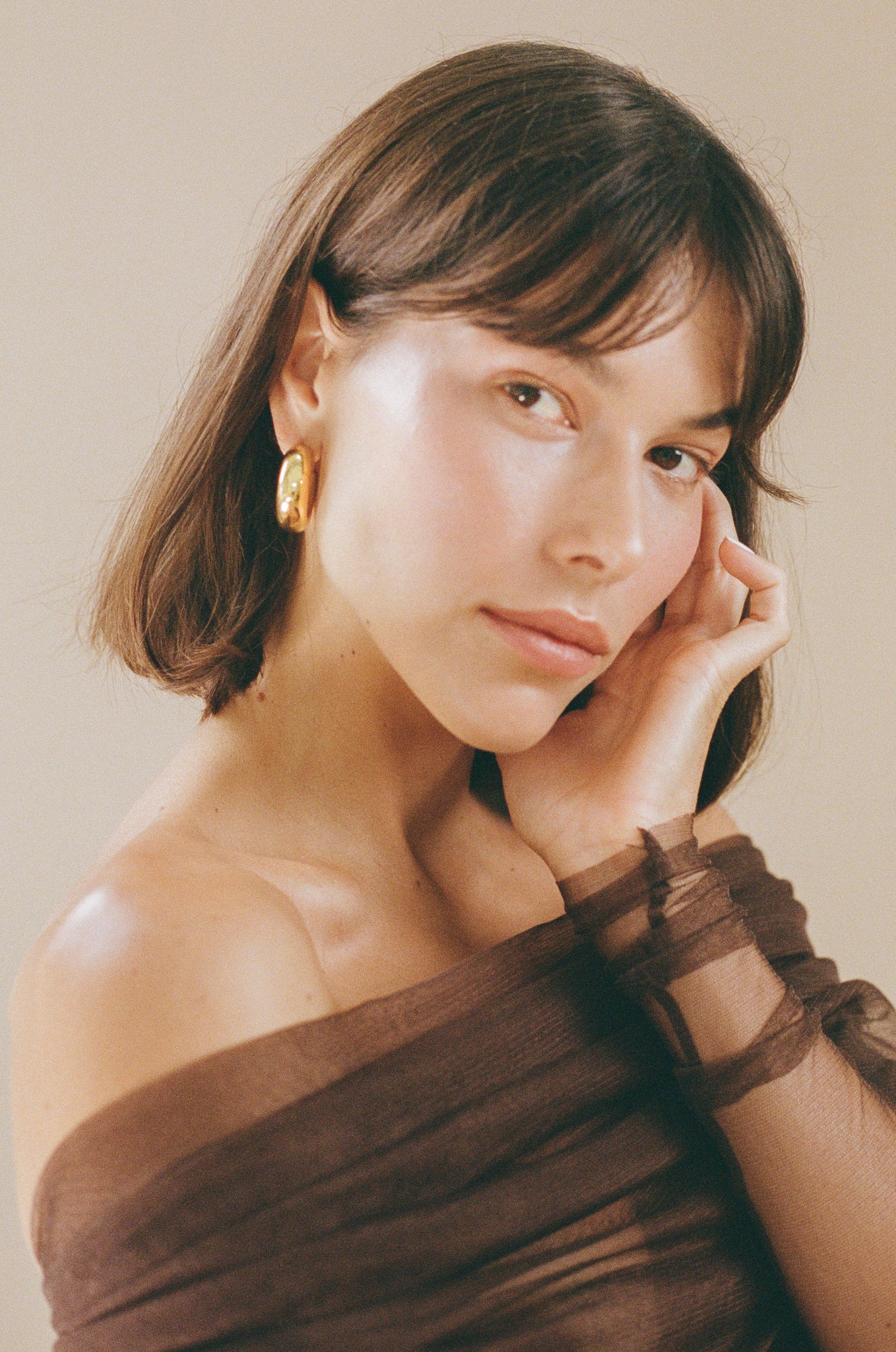 Porter Jewellery | 18k Gold Vermeil | Dina Hoops
