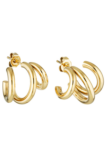 BABY SPIRAL HOOPS