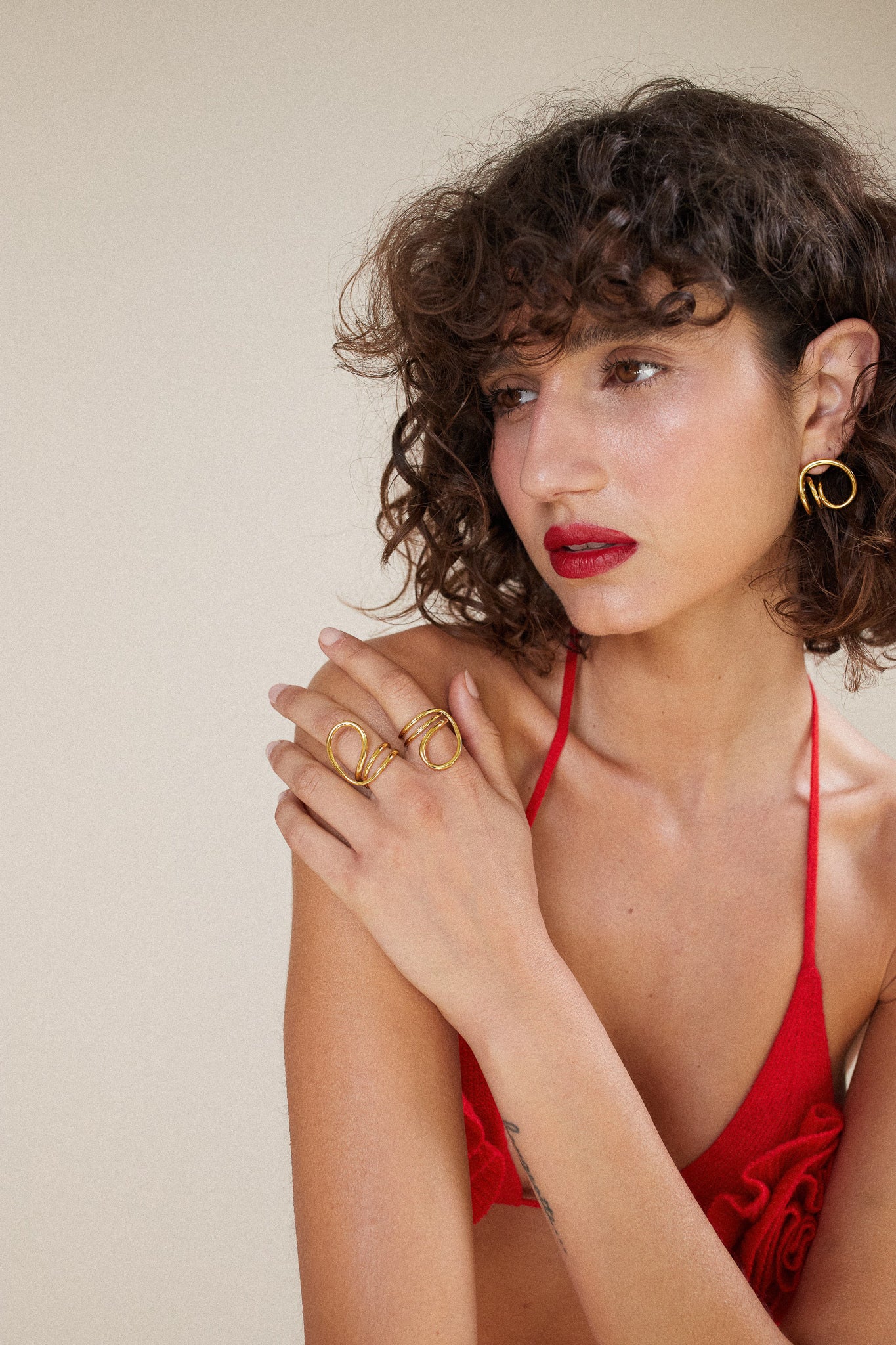 HARP EARRINGS