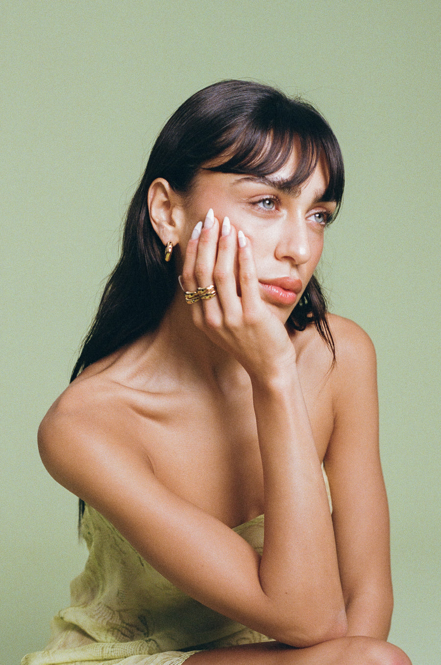 MALI HOOPS - ONYX