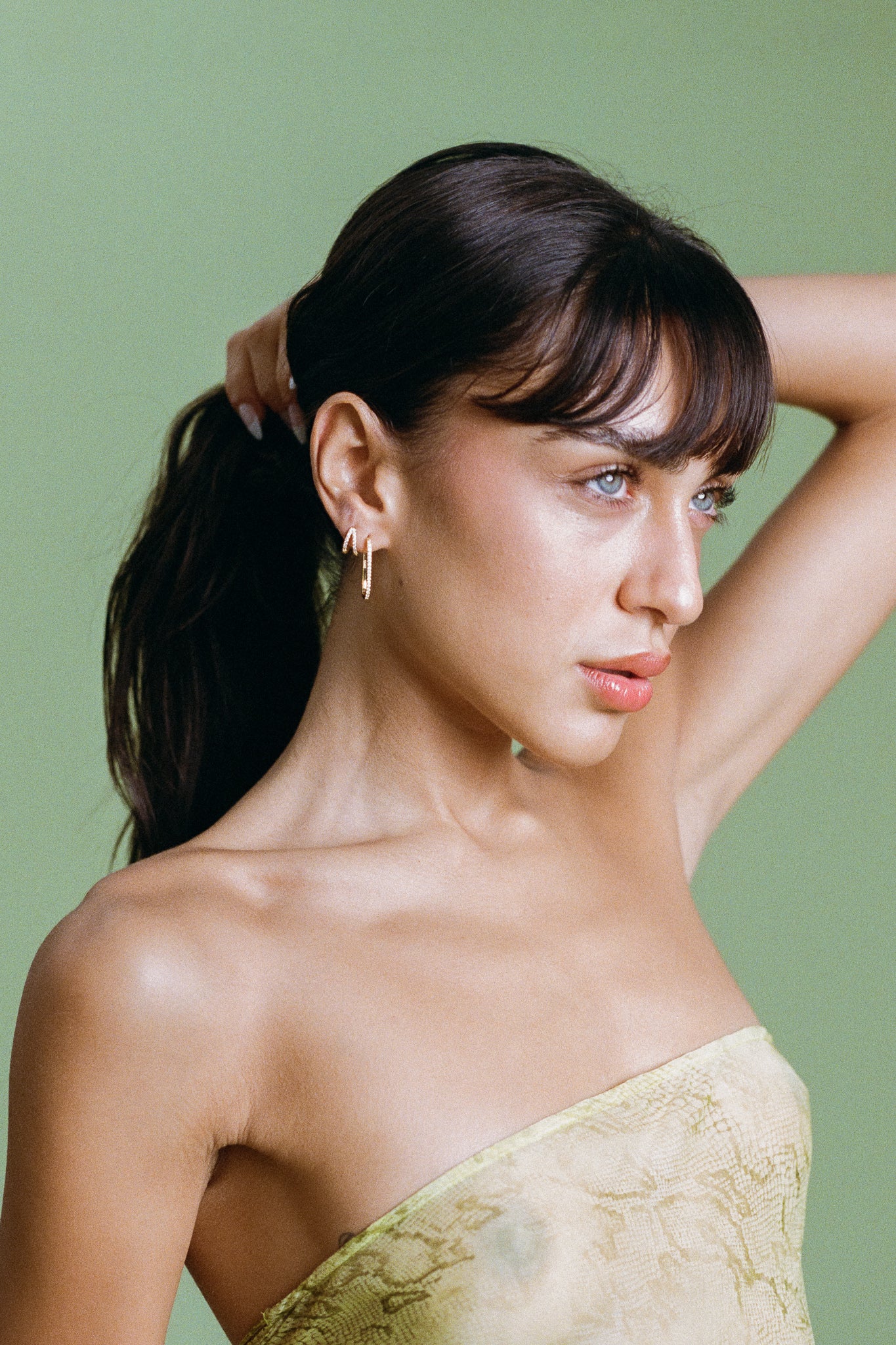 Porter Jewellery | 18k Gold Vermeil | Oval Angel Hoops 25mm