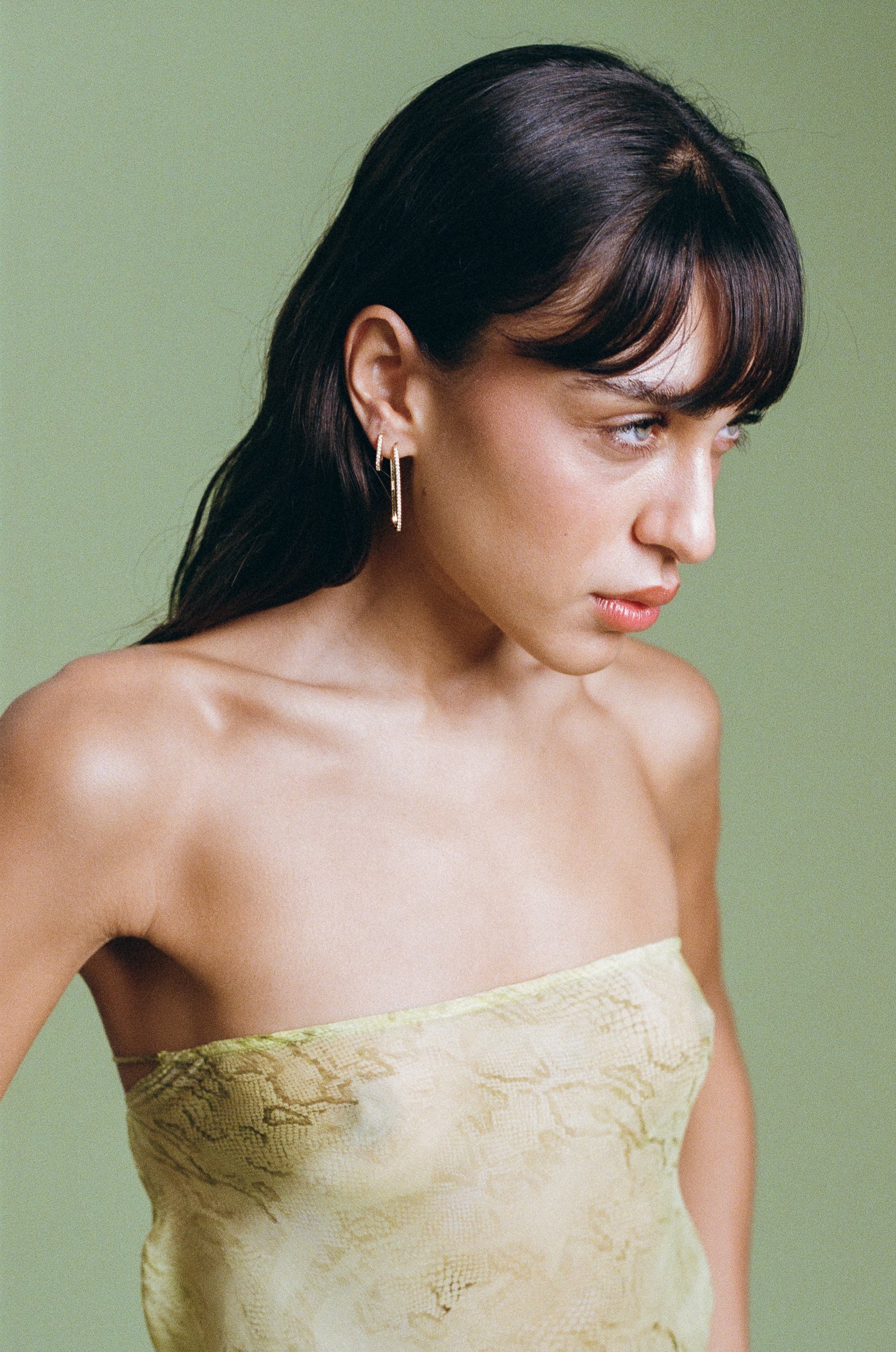Porter Jewellery | 18k Gold Vermeil | Oval Angel Hoops 15mm